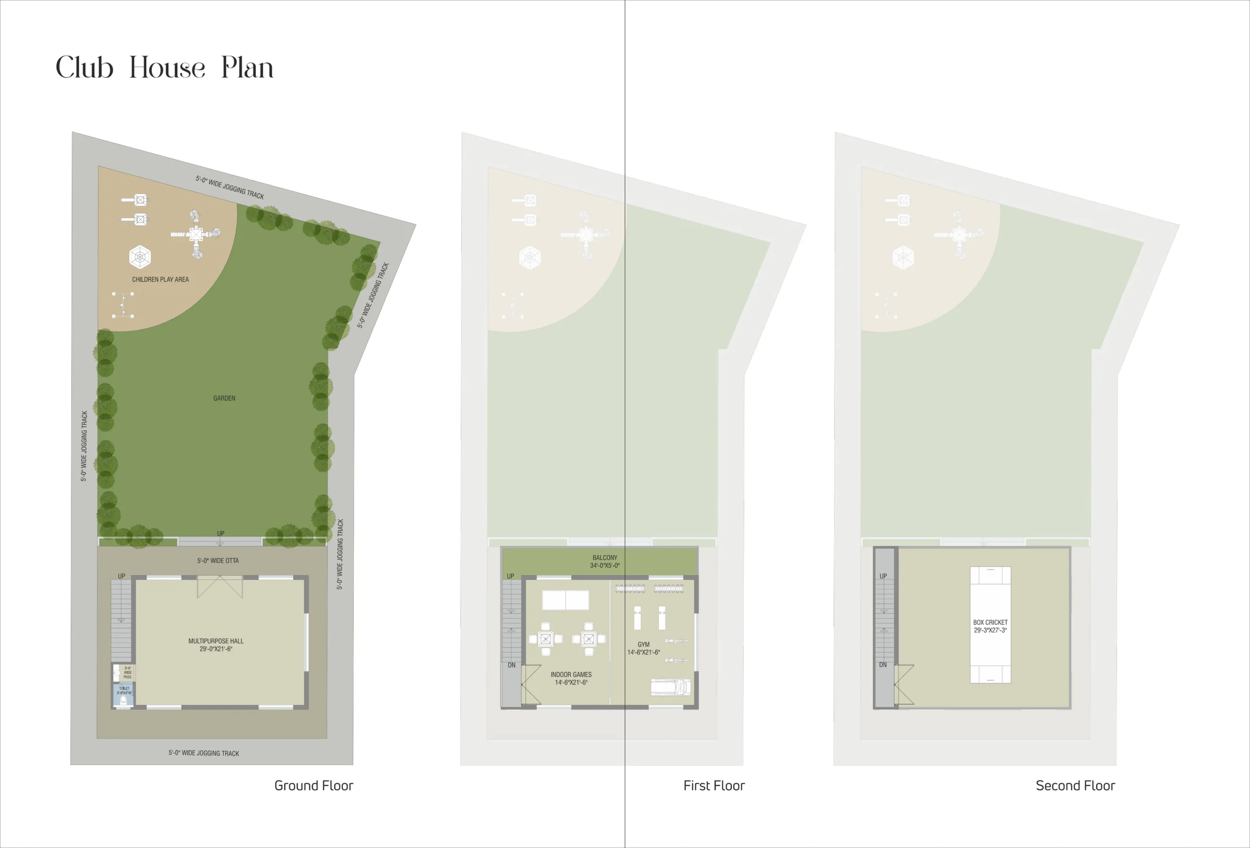 Club House Plan