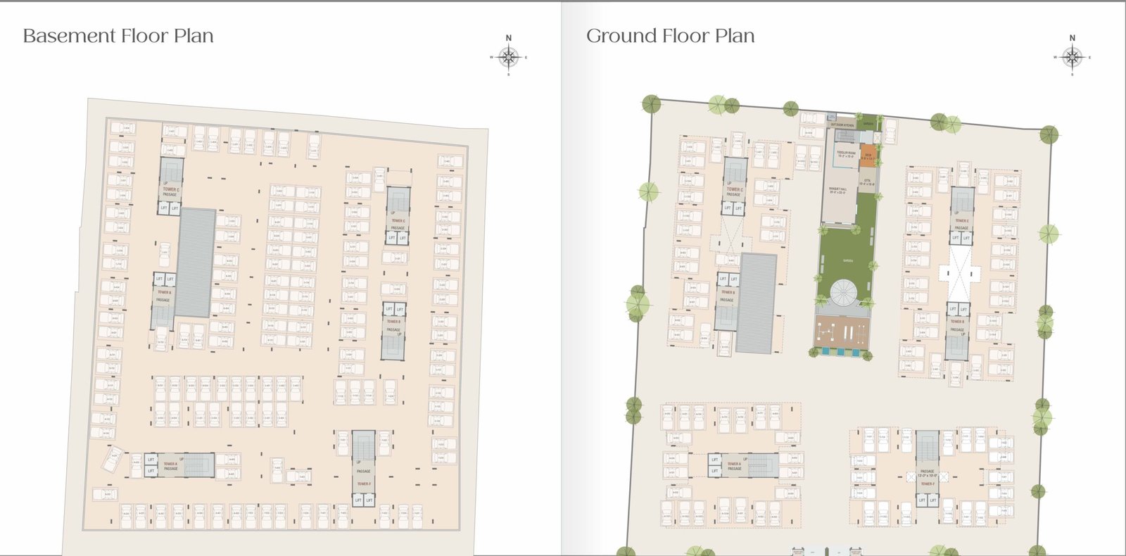 Basement & Ground Floor Plan